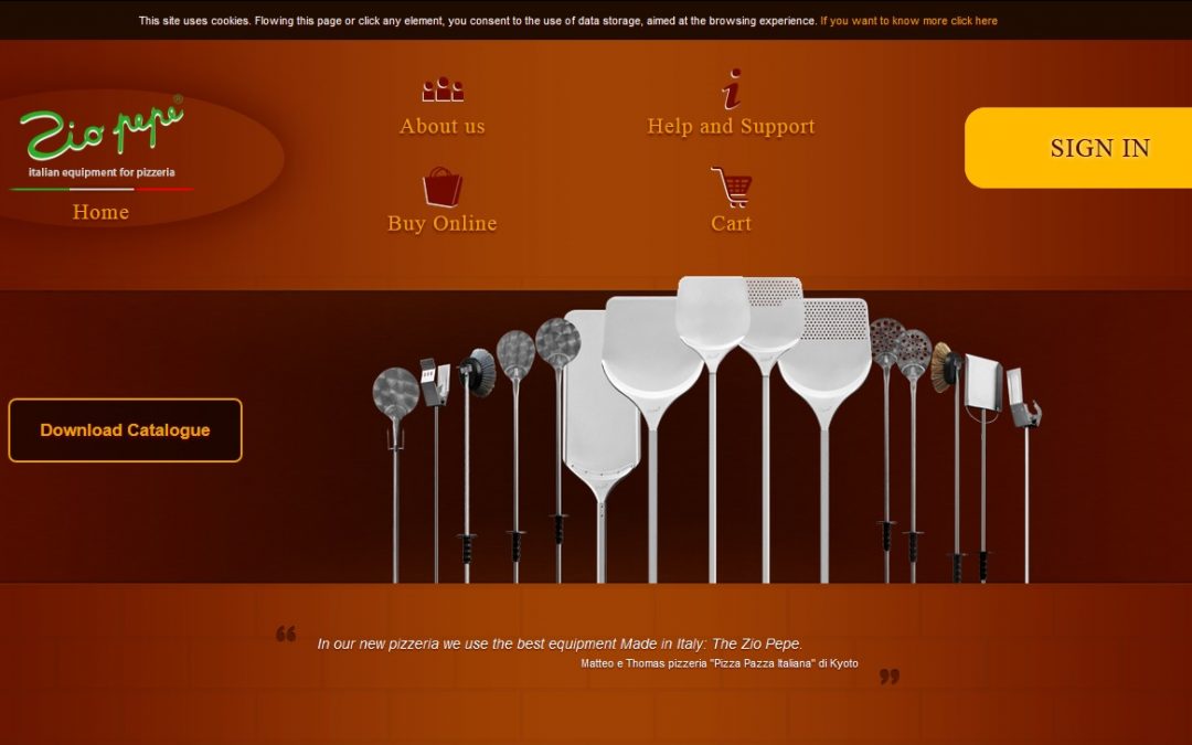 Realizzazione ecommerce ziopepeequipment